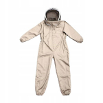 Bitininko kostiumas Visapusi&scaron;ka apsauga Lengvai naudojamas Abrikosų spalvos bitininko kostiumas Xl dydžio