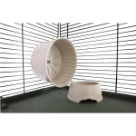 Cage for small animals - KERBL - FLAT NATURE - 80 x 45 x 53 cm - 3 levels