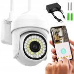 Arsa go wifi ip smart lauko pasukama kamera full hd 2mp 1080p 4x priartinimas su judesio aptikimu