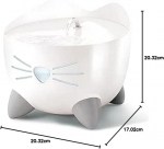 Catit Pixi girdykla katėms, 2.5 l, balta, 1 vnt.