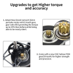 Toaiot Cnc visas metalinis Sherpa Mini ekstruderio lengvas komplektas su 36 Moons varikliu, atsparus auk&scaron;tai temperatūrai, ma&scaron;inos dalis, suderinama su Voron2.4 Ender-3 V2 Cr-10 S Ender-2 Prusai3 Fdm 3d spausdintuvais