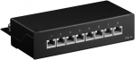 Goobay 96105 Cat 6 Mini/desktop patch panelis, 8 prievadai
