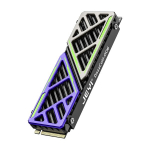 Jeyi M2 Ssd au&scaron;intuvas, skirtas Ps5/matx/miniatx, mech įkvėptas itin plonas 6 mm auk&scaron;čio žemo profilio aliuminio konvekcinis Nvme au&scaron;intuvas, Dazzcold-006