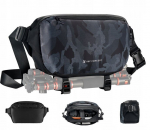 Torba Fotograficzna Walizka Saszetka Etui Na Aparat Kamerę Telefon K&f 10l / Urban Camo / Kf13.157v4