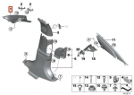 Bmw G11 G12 Kairys A Pillar Alcantara Trim Originalus 51437392497