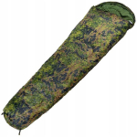 Militari&scaron;kas kamufliažinis miegmai&scaron;is, skirtas turizmui, &scaron;iltas mumijos tipo Mfh - M05 Camo