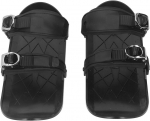 Mini slidžių pačiūžos short, reguliuojamos trumpos mini slidžių pačiūžos, žiemos sniego pačiūžos, snowblades, skiboards, lauko slidinėjimo batai, žiemos sporto slidinėjimo įranga, juodos