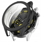 BestAccessories, juodas silikoninis dėklas H. Watch GT 4 46 mm