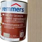 Remmers alyva sidabro pilka 2609 5l medienai, terasai, baldams