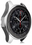 Sidabrinis blizgus dėklas Samsung Gear S3 Frontier