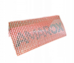 Pvc kampas su Fiberglass Fabrics tinkleliu 2,5 m oranžinis 15x10
