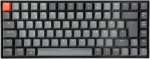 Keychron K2 75% 84 klavi&scaron;ų Hot-swap mechaninė Bluetooth žaidimų klaviatūra Iso De i&scaron;dėstymas Gateron Blue Switch Rgb ap&scaron;viesta kompakti&scaron;ka belaidė kompiuterio klaviatūra, skirta Mac Windows