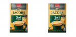 Jacobs 3-in-1 Caramel tirpi kava 48 pakeliai vienkartinėse skardinėse