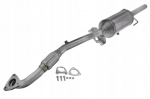 Kietųjų dalelių filtras Dpf Opel Zafira B 1.7cdti 08-