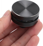 Yunseity Bluetooth garsiakalbis, kaulinio laidumo garsiakalbis, stereo bosų Bluetooth du&scaron;o garsiakalbis, atsparus vandeniui, palaiko Fm radiją, skirtas kelionėms, stovyklavimui, du&scaron;ui (juodas)