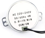 Sinchroninis Ac variklis 220-240v, 0.8-1 Rpm, pavarų dėžė, 4w