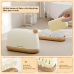 Sipiris 2 kelioninių muilo dėžučių rinkinys su 2 sizalio muilo mai&scaron;eliais, vandeniui atsparios mažos sandarios ir nepraleidžiančios muilinės su drenažo sluoksniu kelionėms, vonios kambariui, stovyklavimui, lauke