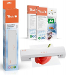 Peach Home Office Pl707p laminatorius A4, komplekte 210 laminavimo vokų namams ir biurui, tinka visoms standartinėms plėvelėms visų dydžių iki A4
