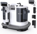 Dulkių siurblys Welsauber plaunantis dulkių siurblys, skirtas &scaron;lapiam valymui, 450 W kilimų valiklis su 13500 Pa siurbimo galia, apmu&scaron;alų valymo įrenginys, dėmių valiklis su didele talpa ir ilgu laidu, skirtas kilimams, sofoms, apmu&scaron;alams