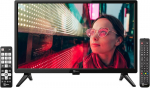 Tele System Smart Tv 19 colių Palco19 Ls13 - Dvb-t2/s2, Hevc 10 bitų, 12v Dc/220v Ac, suderinamas su Tiv&ugrave;sat Cam