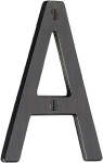 Beslagsboden V020 namo numeris 0"villa of Oxidized Brass" juodos spalvos