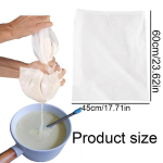 Filtravimo mai&scaron;eliai, 2 vnt. Filtravimo mai&scaron;elių rinkinys, 45 x 60 cm apynių filtras, apynių mai&scaron;elis su rai&scaron;teliu, ko&scaron;tuvų mai&scaron;eliai namų alaus gamybai, daugkartinio naudojimo, 100 mikro smulkaus tinklelio, skirti vynui, sultims, alui, kavai