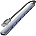 USB &scaron;akotuvas &ndash; 1 prievadas 3.2 + 6 prievadai 2.0 &bdquo;Izoxis&ldquo;