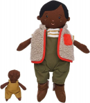 Manhattan Toy Playdate Friends Ellis 35 cm lėlė su mini zuikučiu, galima skalbti skalbimo ma&scaron;inoje ir džiovinti
