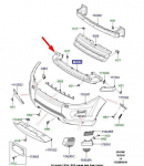 Land Rover Range Rover Evoque L538 Priekinis Bumperio Skersinė Originalus LR036195