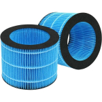 AMF220 pakaitinis filtras, skirtas &bdquo;Philips AMF220/15&ldquo; oro valytuvui ir HU3916/10 HU3918/10 HU2716/10 HU2718/10 drėkintuvui, pakaitinis filtras FYM220/30 FY3446/30 (2 vnt. pakuotėje) dulkių siurblio filtras