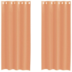 Voile užuolaidos su įvorėmis, 2vnt., terakota spalvos CFE9700502
