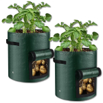 2 vnt. daržovių sodinimo mai&scaron;ai, žali, 35x35 cm