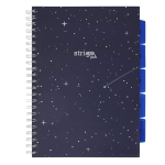 Užra&scaron;ų knygutė, bloknotai, A4/100K tinklelis Cosmos, Strigo