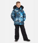 Huppa Žieminis komplektas berniukams DANTE 2, navy pattern/ dark gray