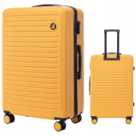 Didelis lagaminas WINGS COOT 28" &ndash; ABS kietas čemodanas ar 4 ratukais, 97L talpa, kodinė spyna kelionėms