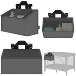 Vaiki&scaron;kos lovytės &scaron;oninis organizatorius Lionelo Sidepocket Medium Grey