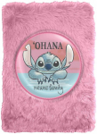 Plu&scaron;inis sąsiuvinis su Lilo ir Stitch personažu, A5 formatas