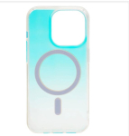 Evelatus Apple iPhone 13 Pro skaidrus gradientinis magnetinis dėklas su chameleono ra&scaron;tu