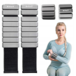 Reguliuojami kulk&scaron;nių ir rie&scaron;ų svareliai DrFit, 2x0.45 kg