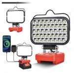 Belaidis LED darbinis žibintuvėlis ne&scaron;iojamam