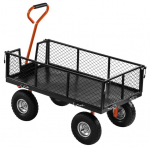 Sodo transportavimo vežimėlis 125 l 400 kg KD3126