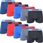 Vyri&scaron;kos be siūlių mikropluo&scaron;to kelnaitės 10 vnt &ndash; UOMO Basic 9204