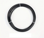 Dviračio troso korpusas 5 mm, juodas (3 m)