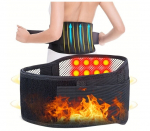 Happy people reguliuojamas &scaron;ildantis magnetinis juosmens ir nugaros diržas