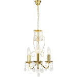 Pakabinamas Lubų &Scaron;viestuvas Toolight Ebt012-3Cp Gold 125X75X25Cm