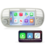 Android 7 colių automobilių radijas Junsun, skirta Fiat 500 (2007-2015) gps navigacija