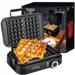 Lehmann Crisp vaflių keptuvė, 1200 W, 2 formos, teflono danga