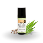 Giliai drėkinantis, maitinantis ir regeneruojantis kremas itin sausai arba senstančiai odai su kanapių ir sezamų sėklų aliejumi &bdquo;Herb & Hemp&ldquo; 50 ml, 50 ml.