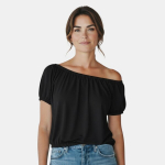 Moteri&scaron;ka juoda palaidinė Rainbow, L/XL