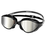 Plaukimo akiniai Buddyswim OzeanX Black/Silver Mirror